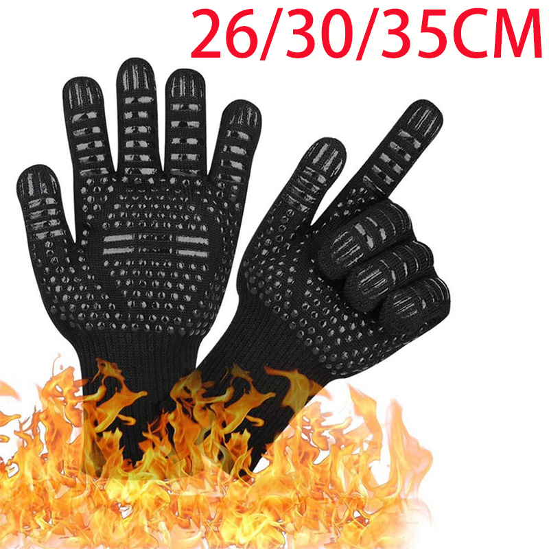 Heat Resistant Glove - BBQ Gloves Flame Retardant Non Slip