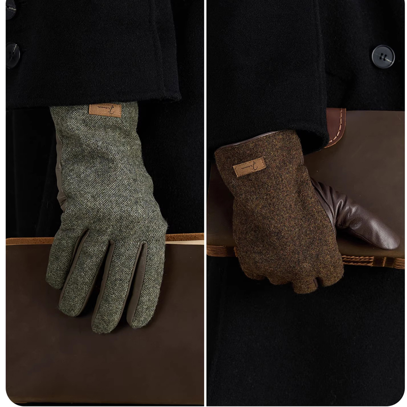 Men's Touchscreen Winter Glove - Wool Glove Lined recension och pris