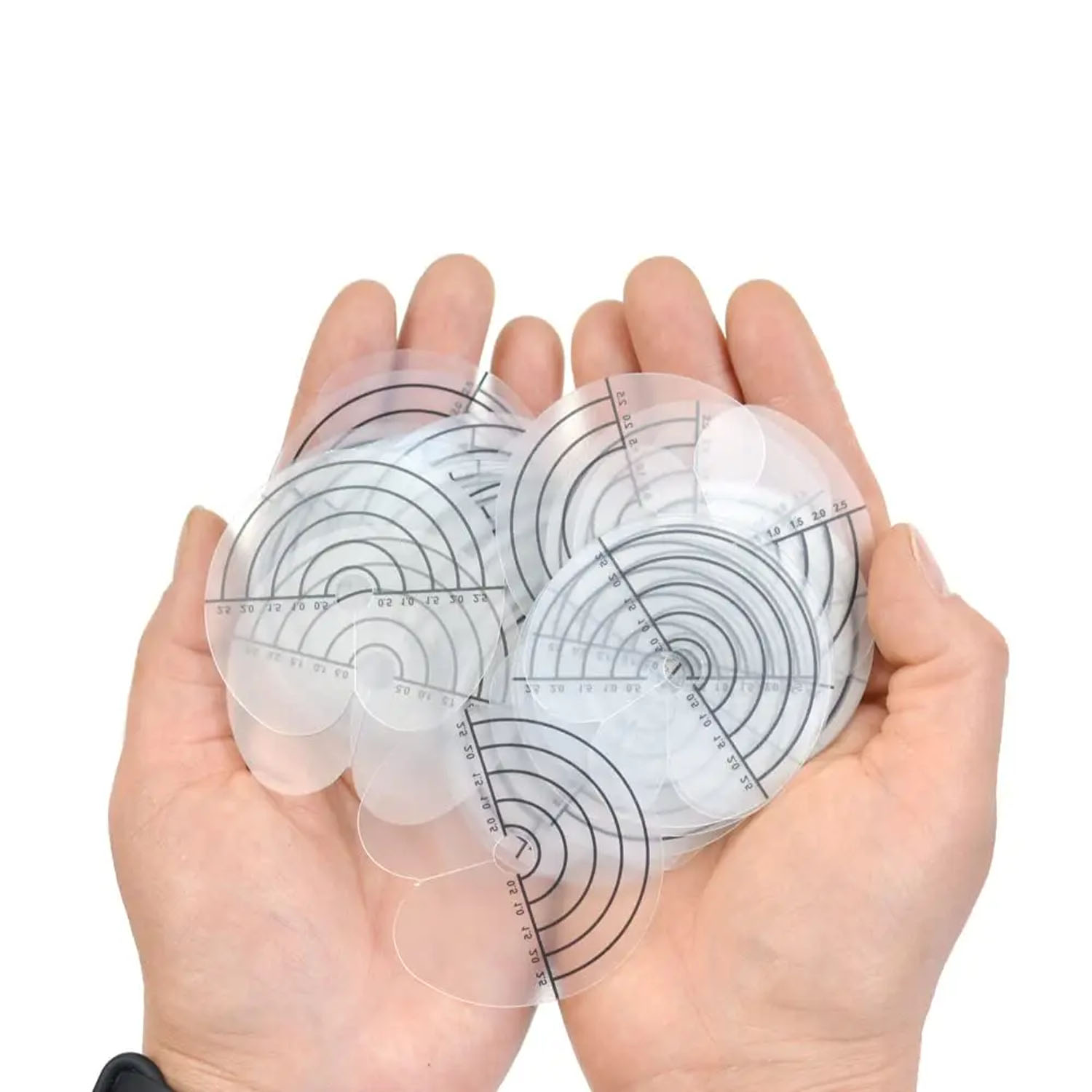 5pcs Circular Hair Extensions  - Latex Disposable Glove recension och pris