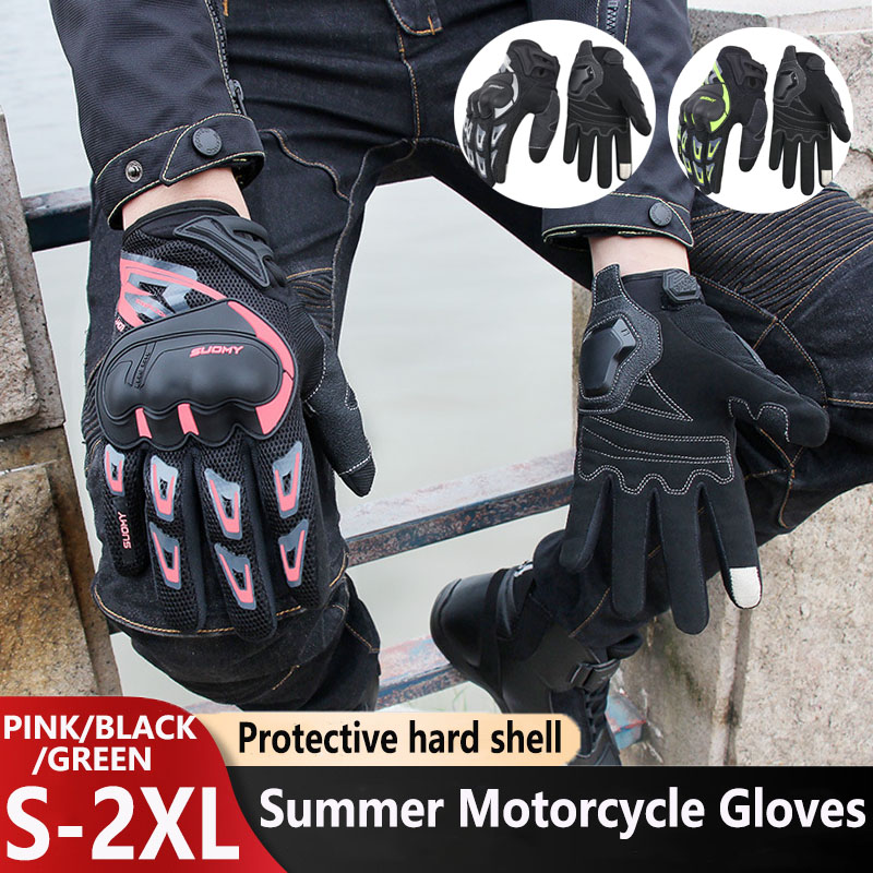 Summer Motorcycle Gloves Breat - Motorcycle Glove Knuckle recension och pris