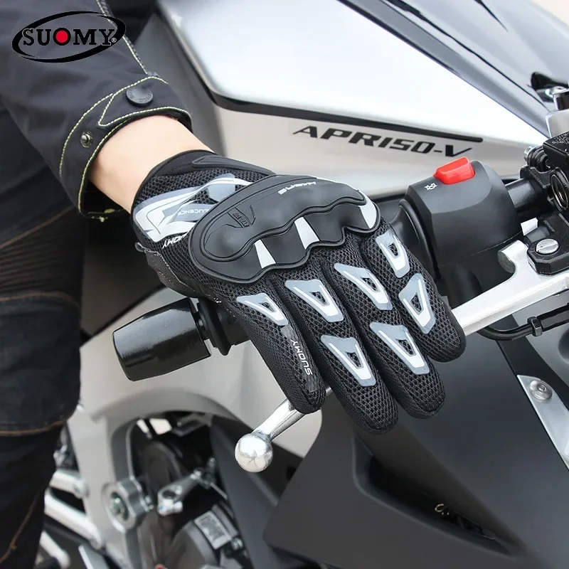 Summer Motorcycle Gloves Breat - Motorcycle Glove Knuckle recension och pris